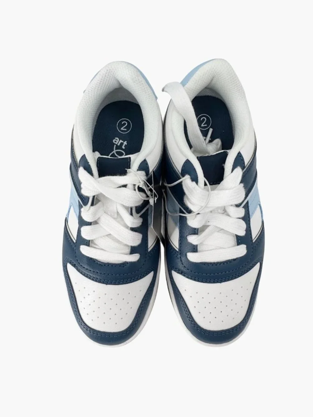 NEW art class Kids' Zayne Court Sneakers - Blue - Size 2